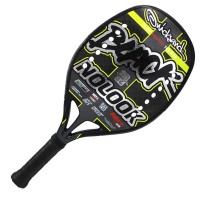 RAQUETE QUICKSAND BEACH TENNIS NOLOOK BLACK 2022 - PRETO/LIME